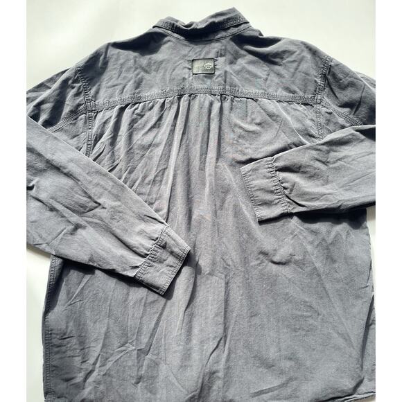 Men's Harley Davidson Faded Black Button Down Shirt Size XL - Picture 5 of 8